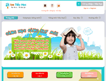 Tablet Screenshot of ioetieuhoc.com